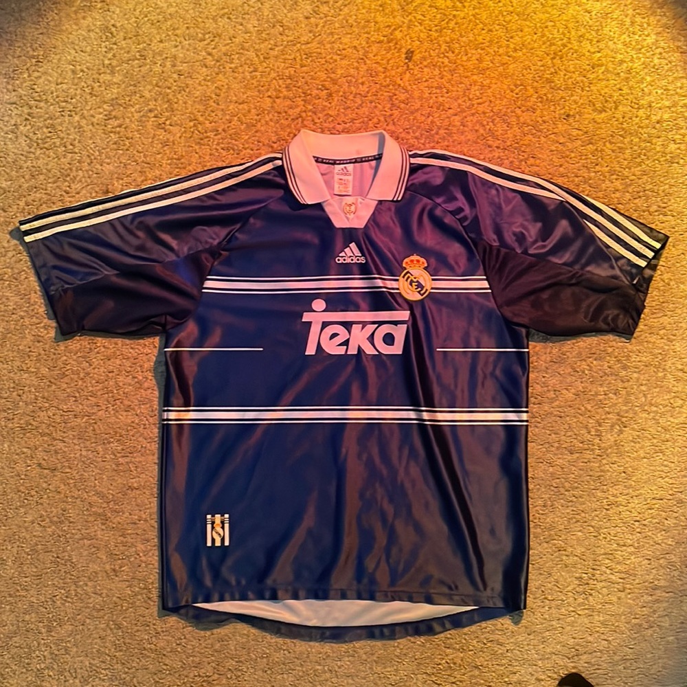 Vintage 1998-1999 Real Madrid Away Jersey